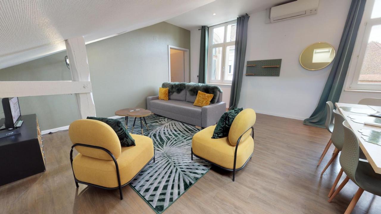 Apartament L'Entete Clim Hypercentre 5-7 Personnes Colmar Zewnętrze zdjęcie