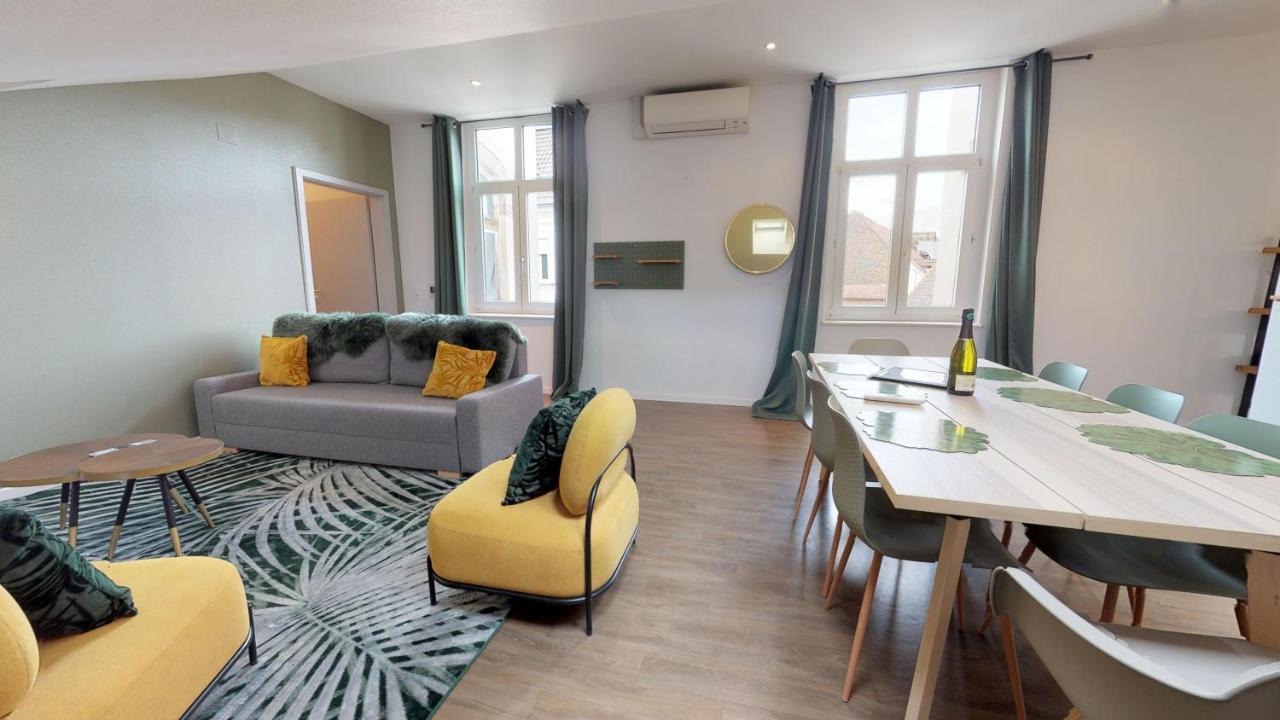 Apartament L'Entete Clim Hypercentre 5-7 Personnes Colmar Zewnętrze zdjęcie